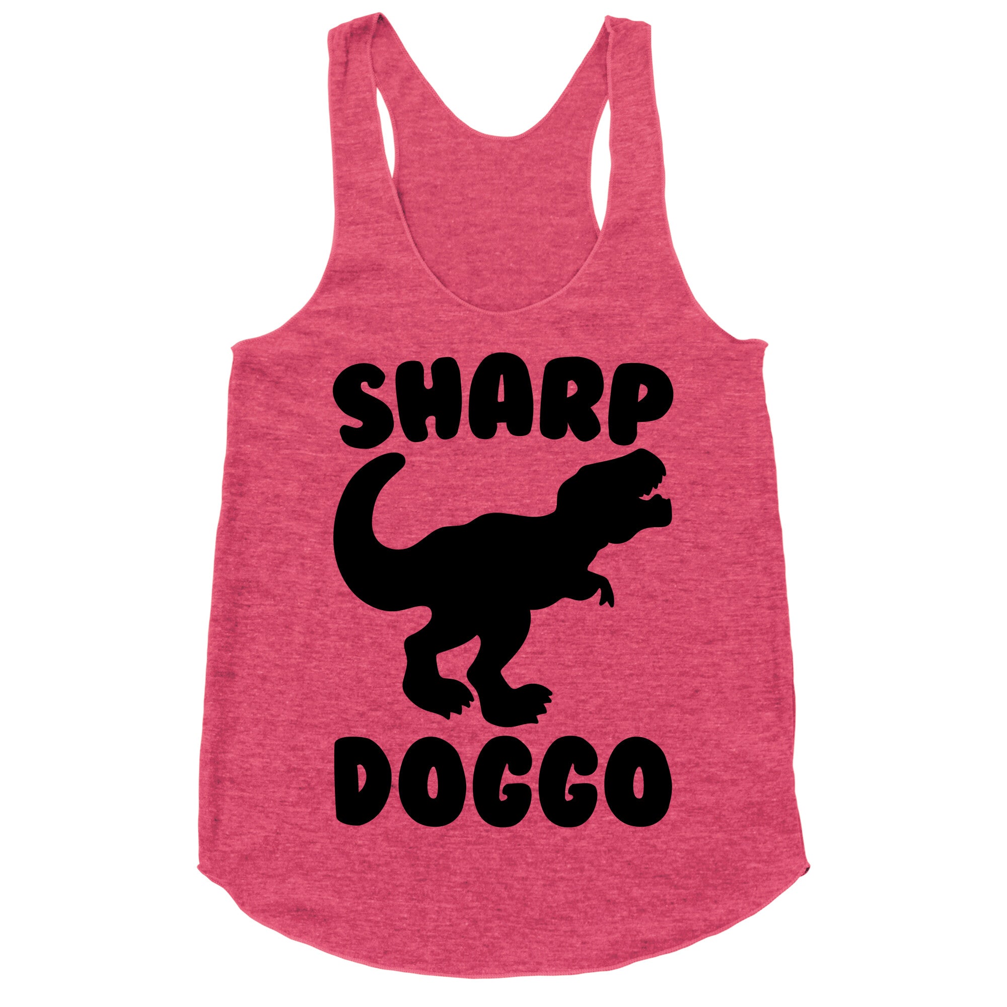 Sharp Doggo Racerback Tank